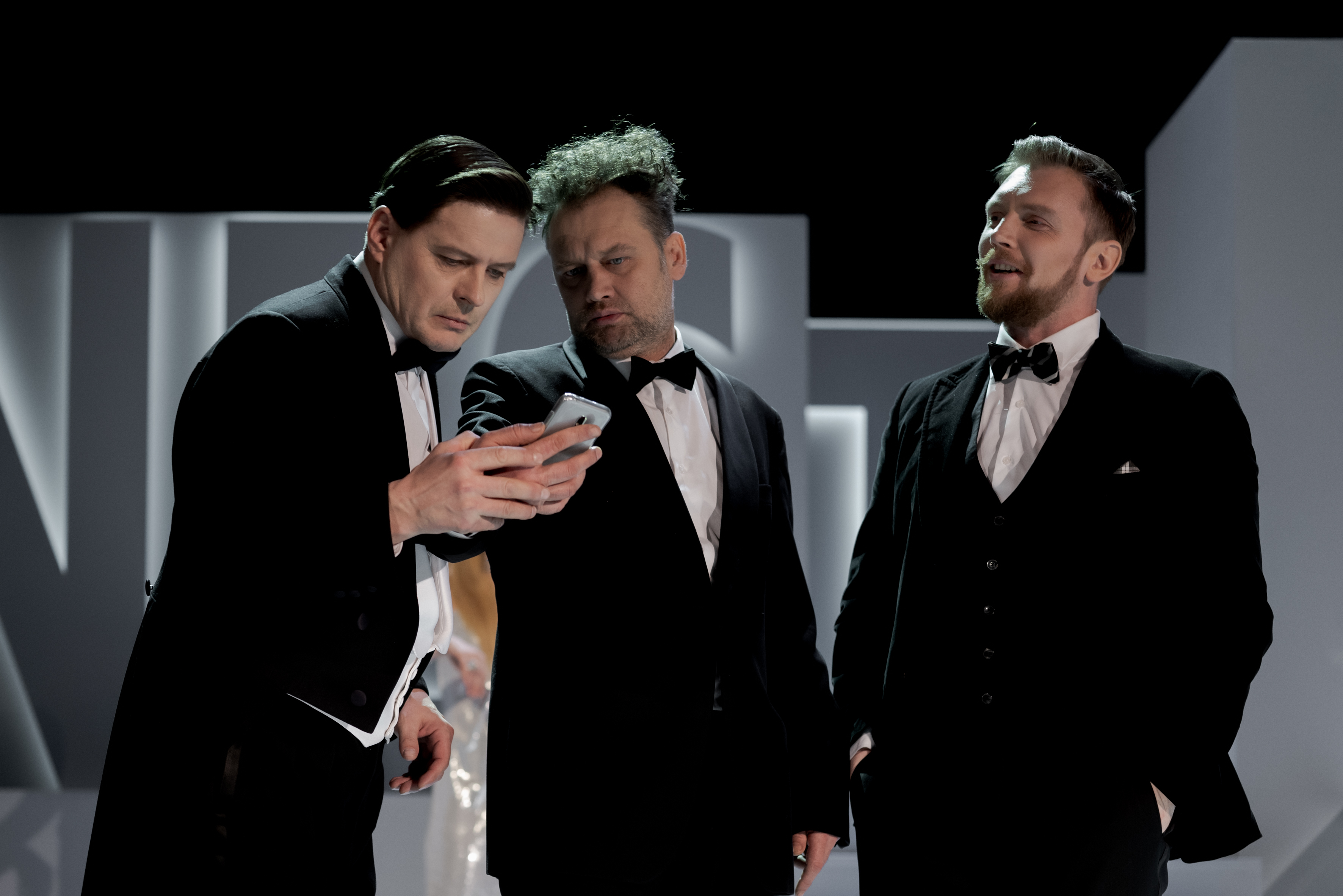 Roberts – Edgars Pujāts, Kazimirs – Kaspars Gods, Leo – Sandis Pēcis // Foto – Mārtiņš Vilkārsis 